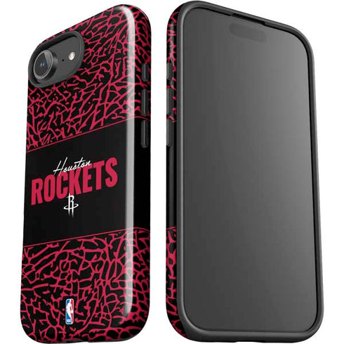 NBA Houston Rockets Elephant Print iPhone 16e Impact Case