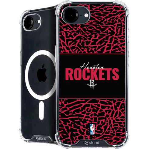 NBA Houston Rockets Elephant Print iPhone 16e MagSafe Case