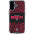 NBA Houston Rockets Elephant Print iPhone 17 Clear Case
