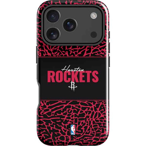 NBA Houston Rockets Elephant Print iPhone 18 Pro Impact Case