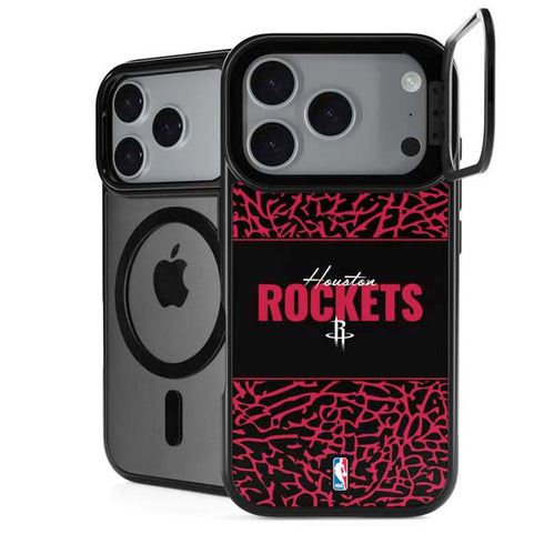 NBA Houston Rockets Elephant Print iPhone 18 Pro Kickstand Case
