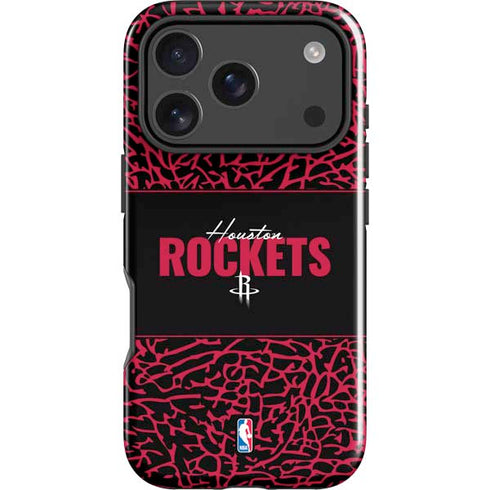 NBA Houston Rockets Elephant Print iPhone 18 Pro Max Impact Case
