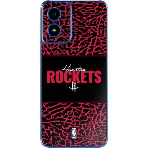 NBA Houston Rockets Elephant Print Moto G Play 4G (2024) Skin