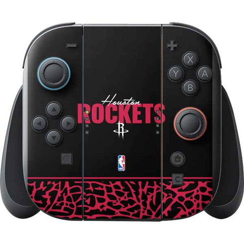 NBA Houston Rockets Elephant Print Nintendo Switch 2 (2025) with Joy-Con Skin