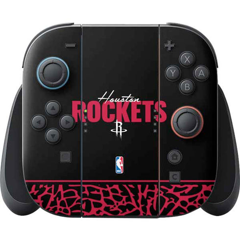 NBA Houston Rockets Elephant Print Nintendo Skins