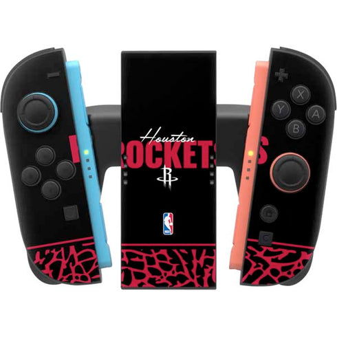 NBA Houston Rockets Elephant Print Nintendo Switch 2 (2025) Joy-Con Controller Skin