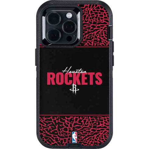 NBA Houston Rockets Elephant Print Otterbox Defender iPhone Skin