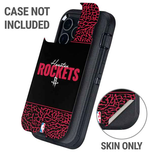 NBA Houston Rockets Elephant Print Otterbox Defender iPhone Skin