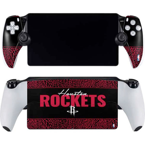 NBA Houston Rockets Elephant Print PlayStation Portal Remote Player Skin