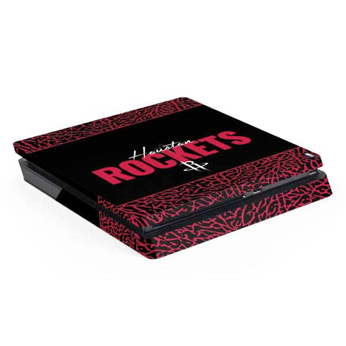 NBA Houston Rockets Elephant Print PS4 Slim Skin