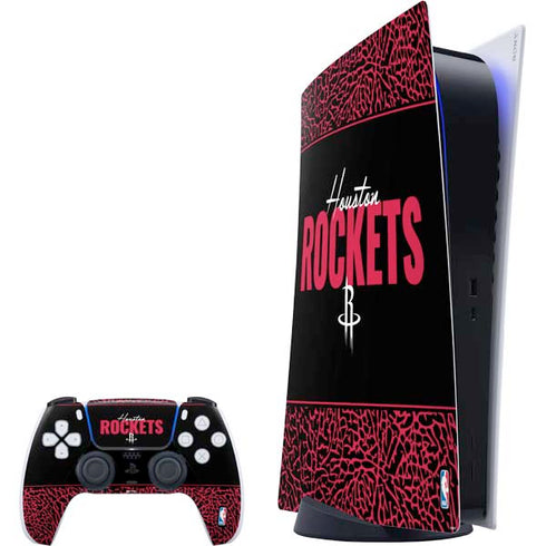 NBA Houston Rockets Elephant Print PlayStation PS5 Skins