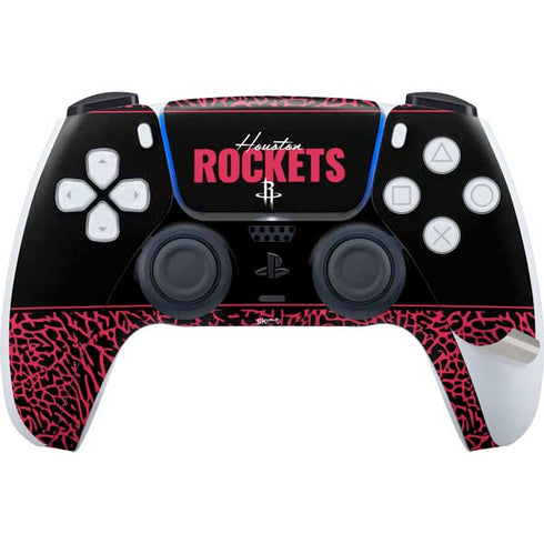 NBA Houston Rockets Elephant Print PS5 Pro Bundle Skin