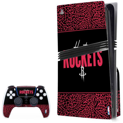 NBA Houston Rockets Elephant Print PlayStation PS5 Skins