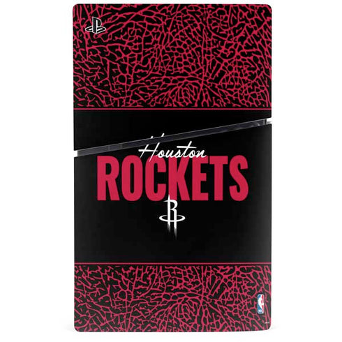 NBA Houston Rockets Elephant Print PS5 Slim Digital Edition Console Skin