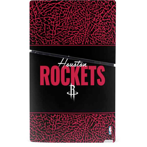 NBA Houston Rockets Elephant Print PS5 Slim Digital Edition Console Skin