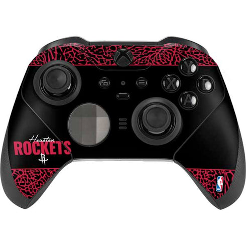 NBA Houston Rockets Elephant Print Xbox Elite Wireless Controller Series 2 Skin
