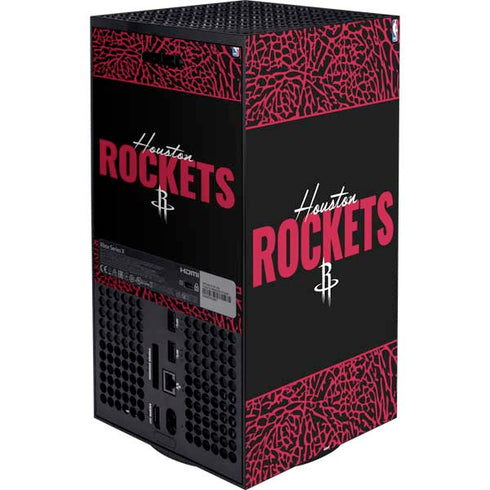 NBA Houston Rockets Elephant Print Xbox Series X Bundle Skin