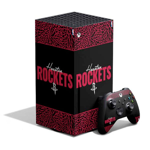NBA Houston Rockets Elephant Print XBox Series X Digital Edition Bundle Skin