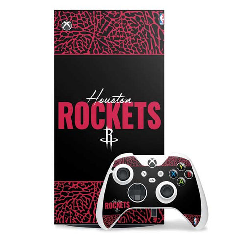NBA Houston Rockets Elephant Print Xbox Series X Skins