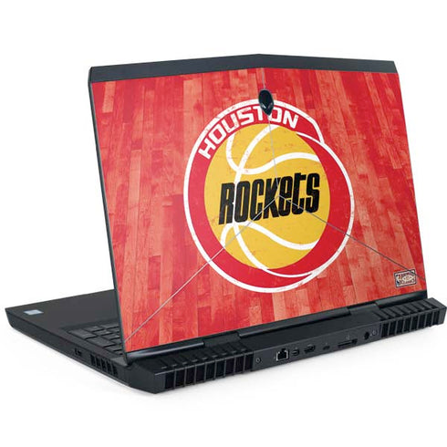 NBA Houston Rockets Hardwood Classics Dell Alienware Skin