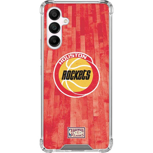 NBA Houston Rockets Hardwood Classics Galaxy A16 5G Clear Case