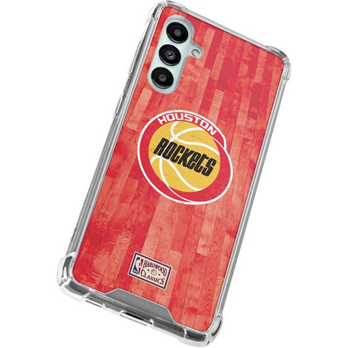 NBA Houston Rockets Hardwood Classics Galaxy A16 5G Clear Case