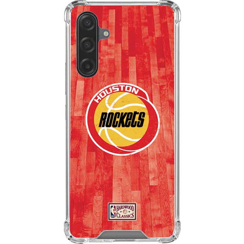 NBA Houston Rockets Hardwood Classics Galaxy A17 Clear Case