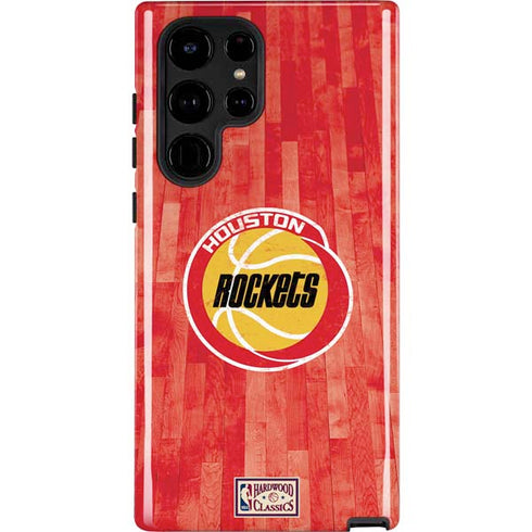 NBA Houston Rockets Hardwood Classics Galaxy S25 Ultra Impact Case