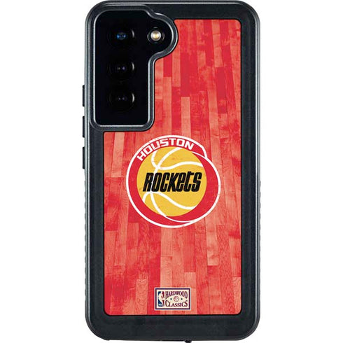 NBA Houston Rockets Hardwood Classics Galaxy S24 Waterproof Case