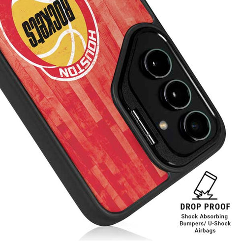 NBA Houston Rockets Hardwood Classics Galaxy S26 Kickstand Case