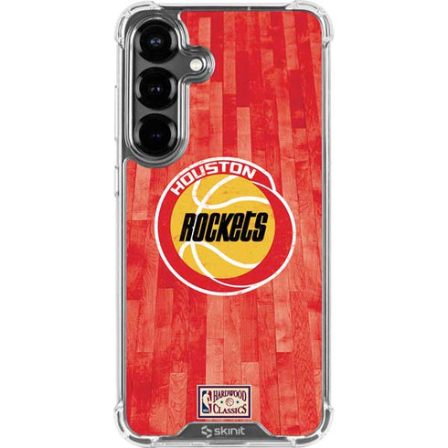 NBA Houston Rockets Hardwood Classics Galaxy S26 Plus Clear Case