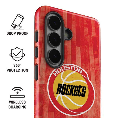 NBA Houston Rockets Hardwood Classics Galaxy S26 Plus Impact Case