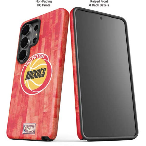 NBA Houston Rockets Hardwood Classics Galaxy S26 Ultra Impact Case