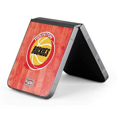 NBA Houston Rockets Hardwood Classics Galaxy Z Flip6 Skin