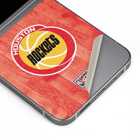 NBA Houston Rockets Hardwood Classics Galaxy Z Flip6 Skin
