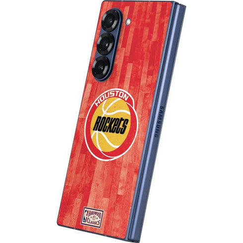 NBA Houston Rockets Hardwood Classics Galaxy Z Fold6 Skin