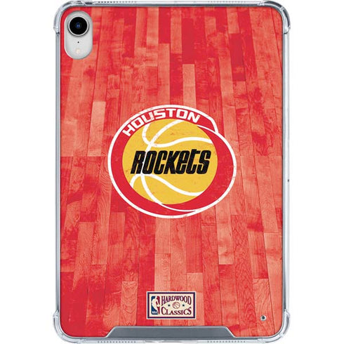 NBA Houston Rockets Hardwood Classics iPad 11th Gen (2025) Clear Case
