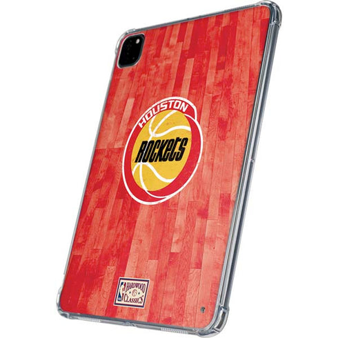 NBA Houston Rockets Hardwood Classics iPad Pro 11in (2024) Clear Case
