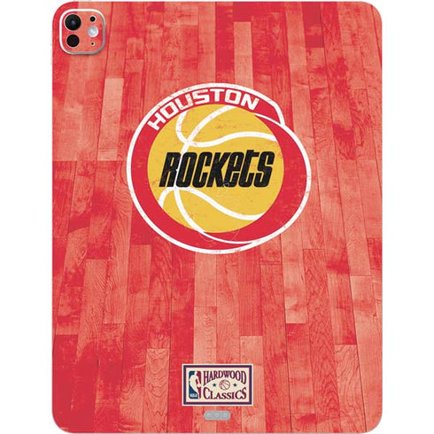 NBA Houston Rockets Hardwood Classics iPad Pro 13in M4 (2024) Skin