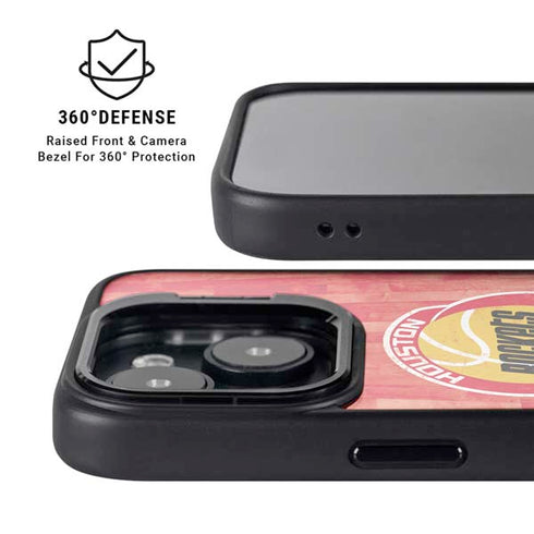 NBA Houston Rockets Hardwood Classics iPhone 13 Kickstand Case