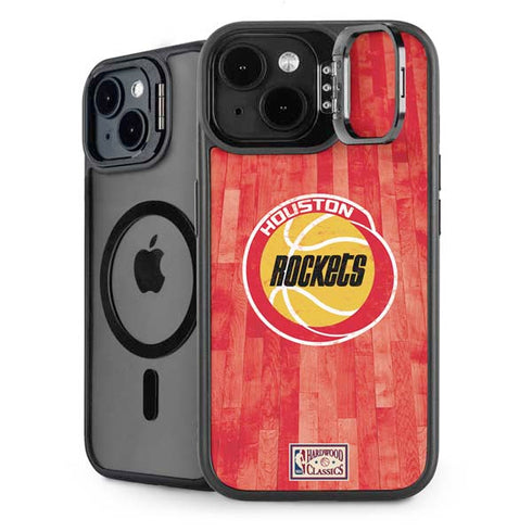 NBA Houston Rockets Hardwood Classics iPhone 15 Plus Kickstand Case