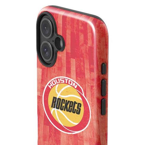 NBA Houston Rockets Hardwood Classics iPhone 16 Plus Impact Case