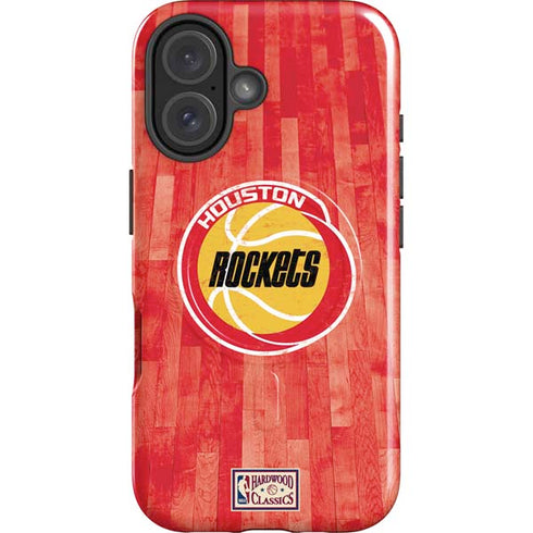 NBA Houston Rockets Hardwood Classics iPhone 16 Plus Magsafe Impact Case