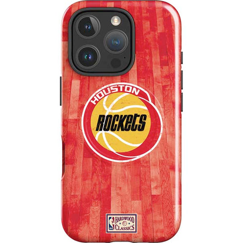 NBA Houston Rockets Hardwood Classics iPhone 16 Pro Magsafe Impact Case