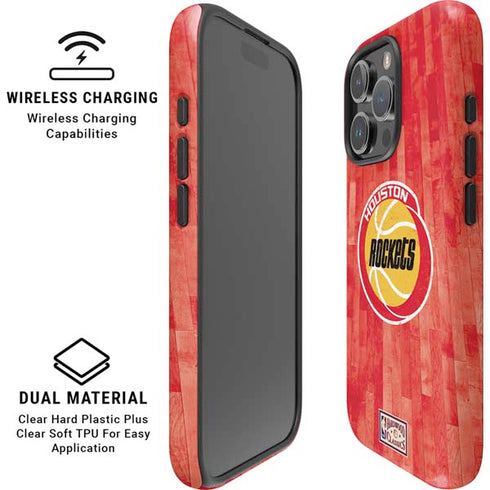 NBA Houston Rockets Hardwood Classics iPhone 16 Pro Magsafe Impact Case