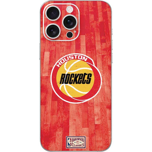 NBA Houston Rockets Hardwood Classics iPhone 16 Pro Max Skin