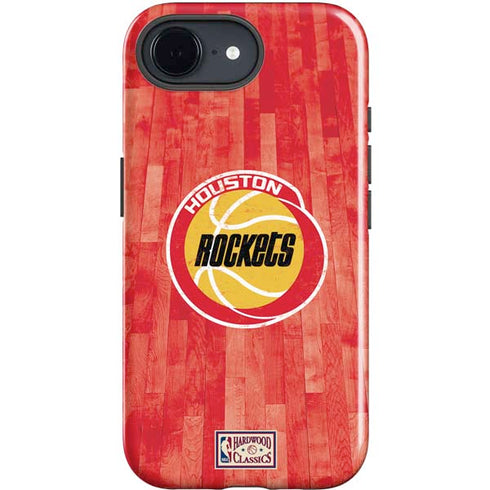 NBA Houston Rockets Hardwood Classics iPhone 16e Impact Case