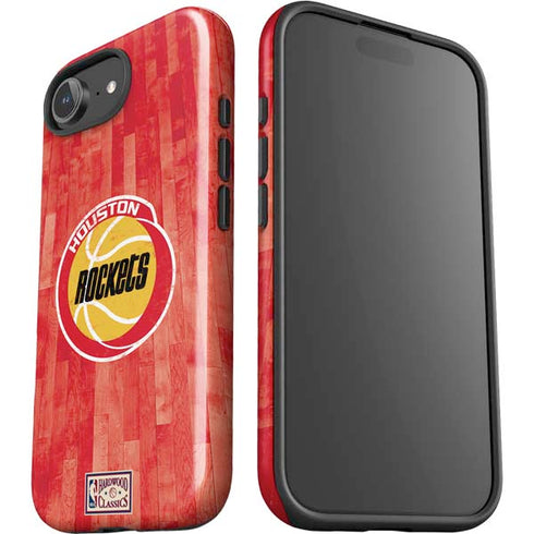 NBA Houston Rockets Hardwood Classics iPhone 16e Impact Case