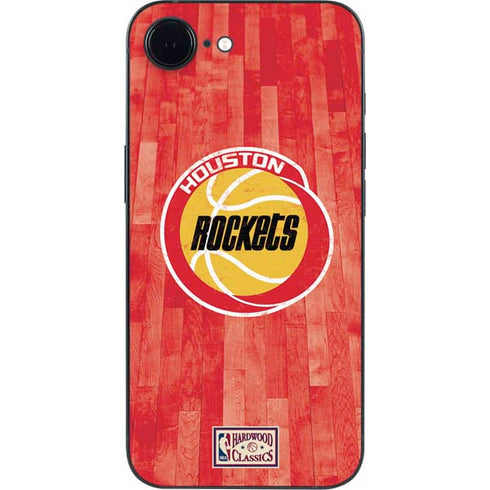 NBA Houston Rockets Hardwood Classics iPhone 16e Skin