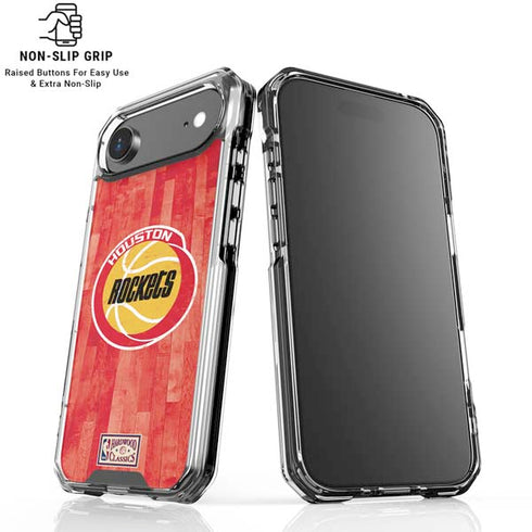 NBA Houston Rockets Hardwood Classics iPhone 17 Air Clear Case